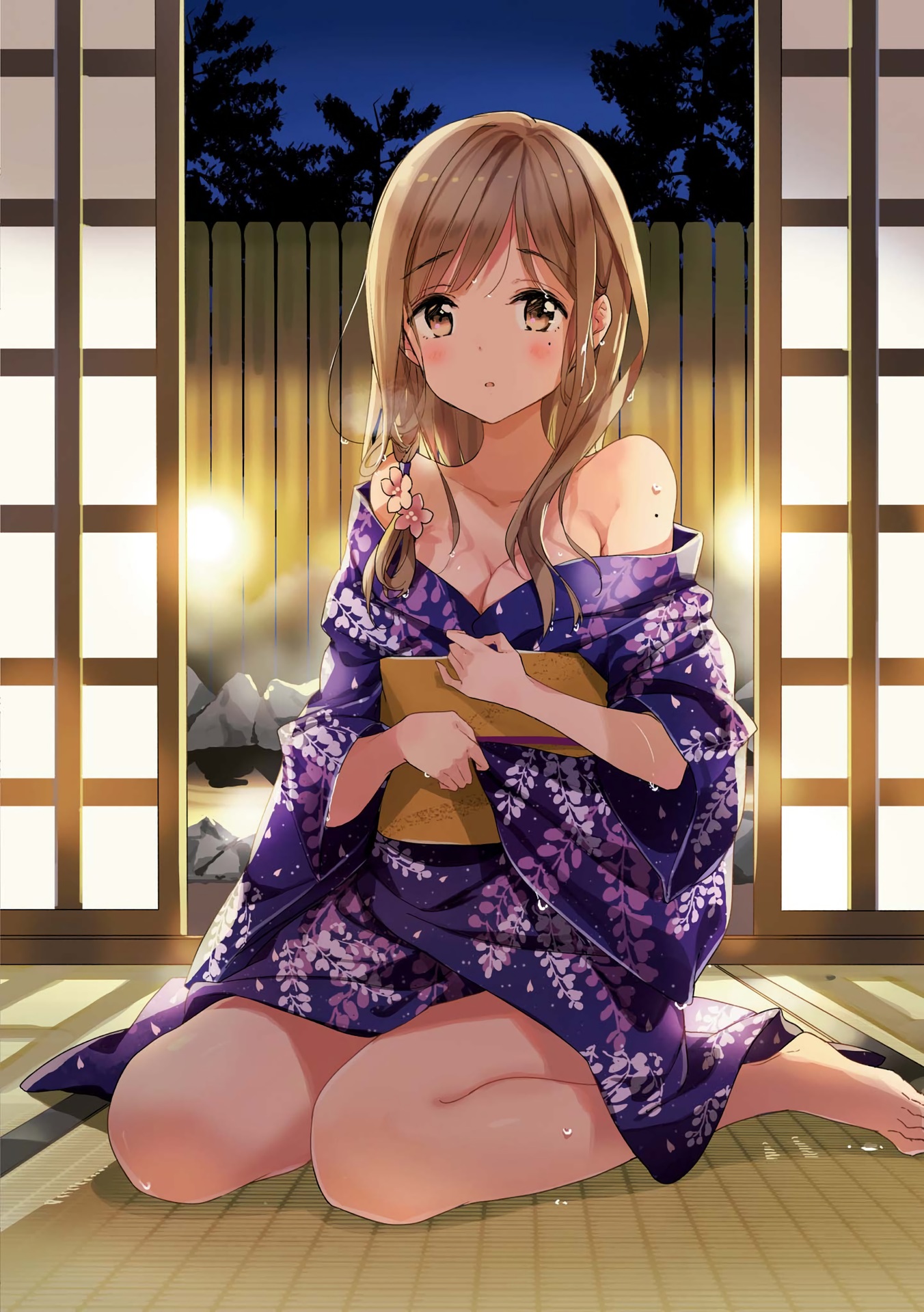 Tiv Masamune Kun No Revenge Fujinomiya Neko Cleavage Open Shirt Yukata Yande Re